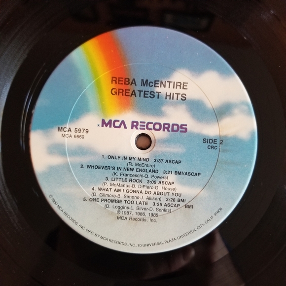 Reba McEntire's Greatest Hits Vintage Vinyl LP Record ⏺3/$40+Free Shipping!🚚 - Picture 3 of 8